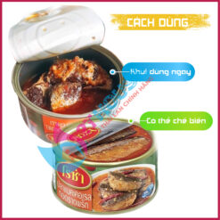 Cá hộp roza chiên sốt chua