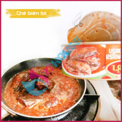 Cá hộp roza chiên sốt chua