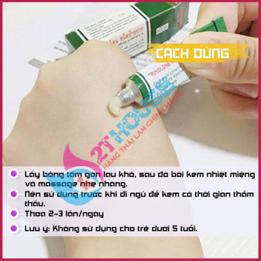 Kem bôi nhiệt miệng Trinolone Oral Paste Nida Thái Lan