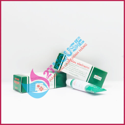 Kem bôi nhiệt miệng Trinolone Oral Paste Nida Thái Lan