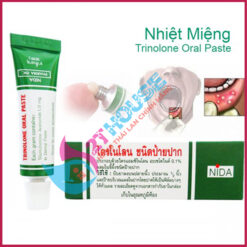 Kem bôi nhiệt miệng Trinolone Oral Paste Nida Thái Lan