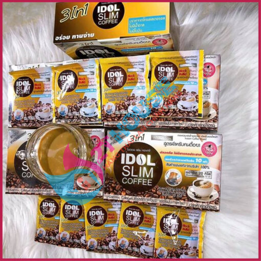 Cafe giảm cân Idol Slim Coffee Thái Lan 3 in 1