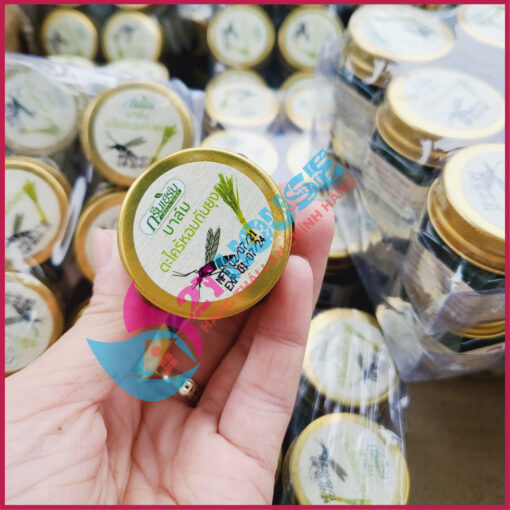 Dầu cù là Thái Lan bôi muỗi đốt Green Herb Balm thoa côn trùng cắn hương sả