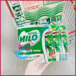 Milo gói pha sẵn Thái Lan bột cacao lúa mạch hoa tan Nestle siêu thơm ngon
