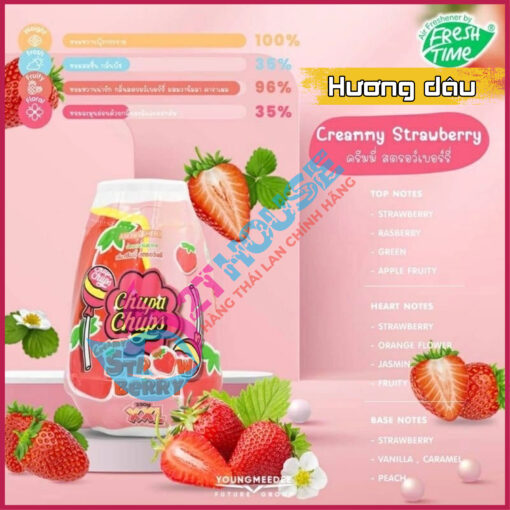 Sáp thơm Chupa Chups Thái Lan Air Freshener thơm hương trái cây