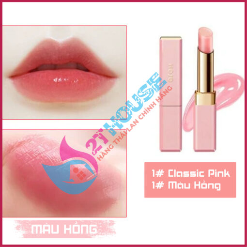 Son dưỡng môi Hojo Thái Lan có màu Cherry Blossoms Color Changing Lip Balm