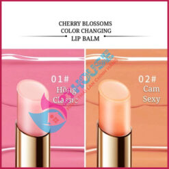 Son dưỡng môi Hojo Thái Lan có màu Cherry Blossoms Color Changing Lip Balm