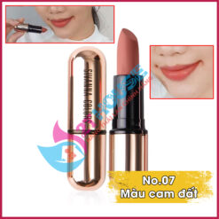 Son thỏi lì Sivanna Thái Lan siêu đẹp chuẩn màu cam đất(07) cam cháy(10)