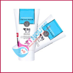Sữa rửa mặt bò Thái Lan trắng da tạo bọt Whitening Facial Foam Scentio Milk Plus