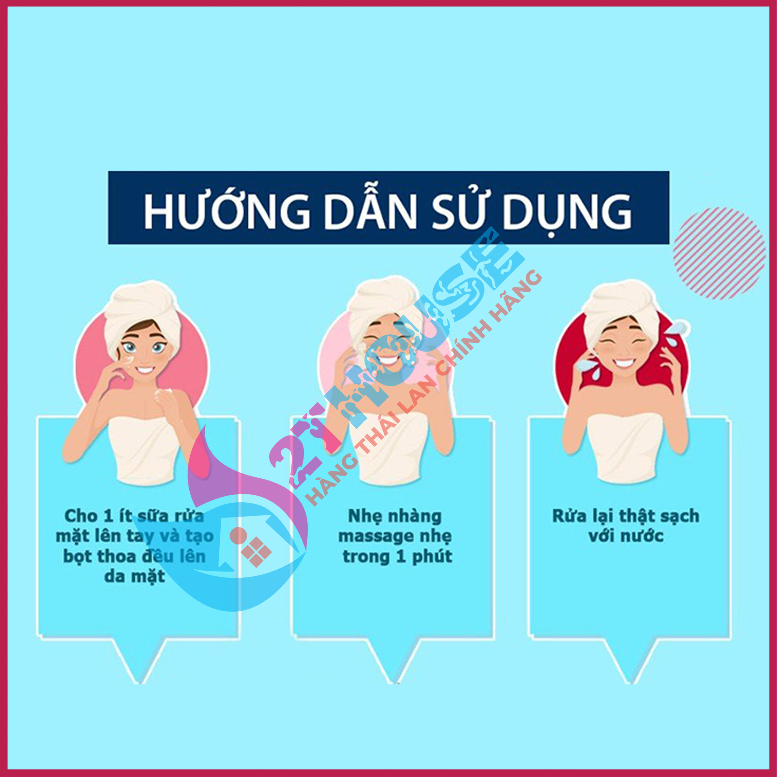 Sữa rửa mặt bò Thái Lan trắng da tạo bọt Whitening Facial Foam Scentio Milk Plus