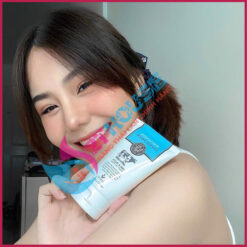 Sữa rửa mặt bò Thái Lan trắng da tạo bọt Whitening Facial Foam Scentio Milk Plus