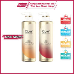 Sữa tắm Olay Thái Lan trắng da dưỡng ẩm chống lão háo phục hồi toàn thân