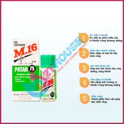 Dầu trị nhứt răng M16 Thái Lan giảm đau răng nhanh chóng