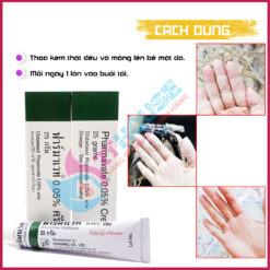 Thuốc trị vảy nến Thái Lan Pharmavate thay thế cho kem Dermovate