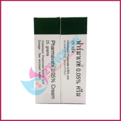 Thuốc trị vảy nến Thái Lan Pharmavate thay thế cho kem Dermovate