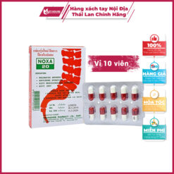 Thuốc trị xương khớp Noxa20 Thái Lan giảm đau gối gout (gút)