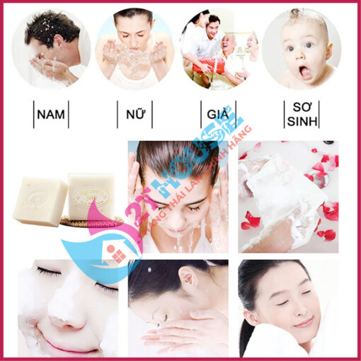 Xà phòng cám gạo Thái Lan Rice Milk Soap Jam kích trắng da